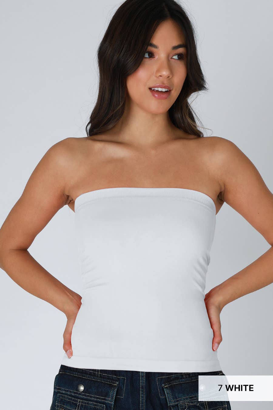 Niki Biki Two Layer Tube Top - Born To Glam Born To Glam