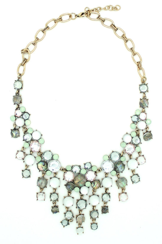 Vaeda Sage Green Necklace - Born To Glam Born To Glam