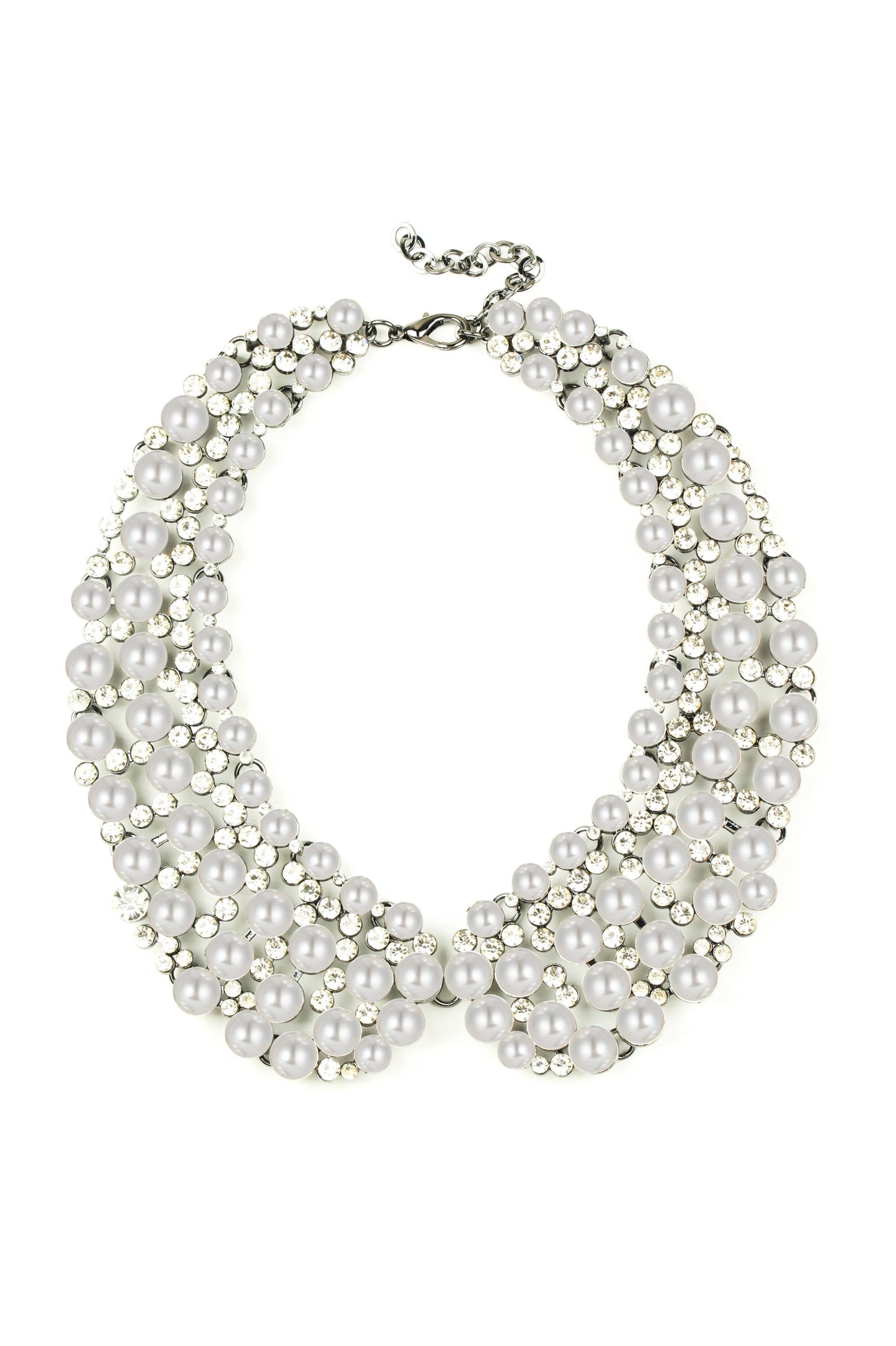 Diana Pearl Statement Necklace - Born To Glam Born To Glam