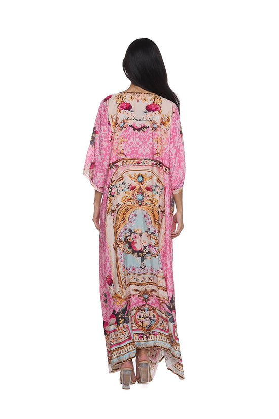 Pink Beach Kaftan - Born To Glam Born To Glam