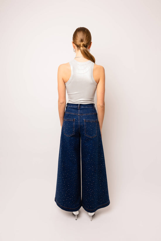 Demi Diamante Flare Jeans - Born To Glam Born To Glam