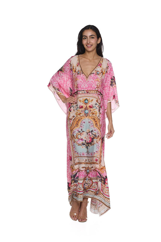 Pink Beach Kaftan - Born To Glam Born To Glam