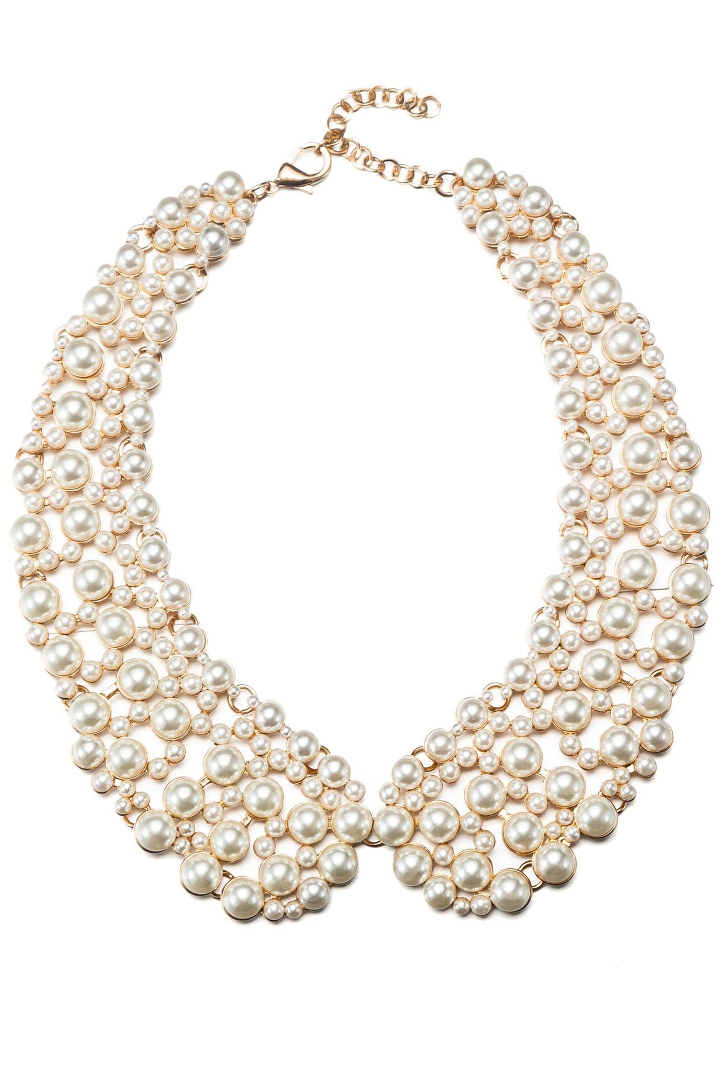 Diana Champagne Collar Necklace - Born To Glam Born To Glam