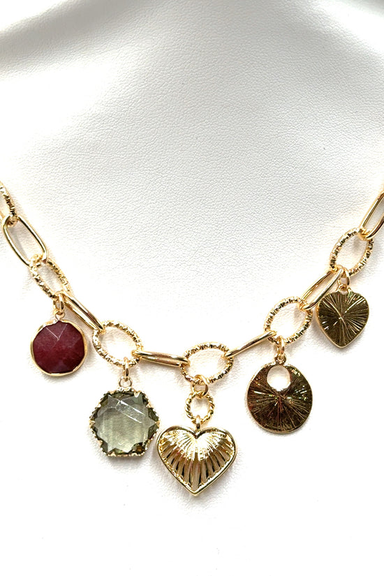 Macon Charm Necklace - Born To Glam Born To Glam
